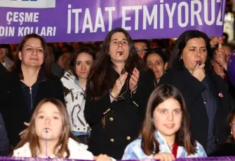 Çeşme’de 8 Mart Dünya Emekçi Kadınlar Günü kutlandı