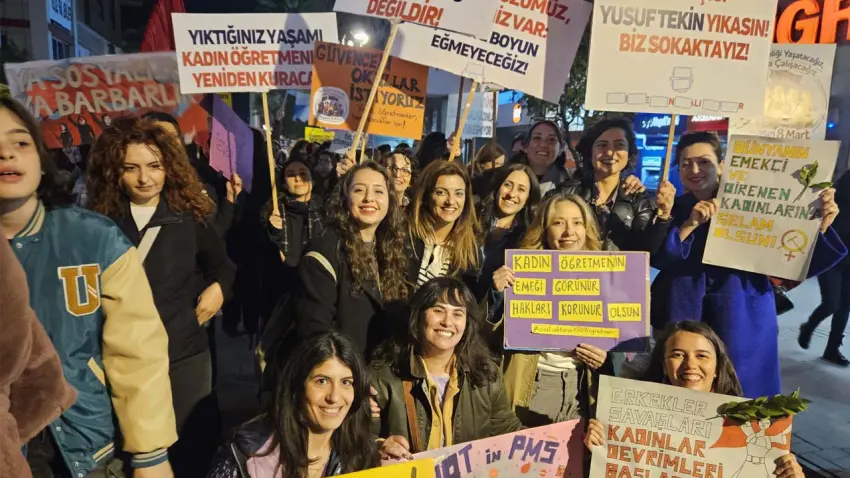 Özel Sektör Öğretmenleri Sendikası: Kadınlar her yerde emeğiyle hayatı ayakta tutuyor haberinin görseli