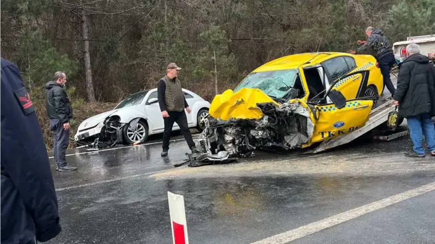 Sarıyer’de hatalı sollama faciası: Taksi şoförü yaşamını yitirdi! haberinin görseli