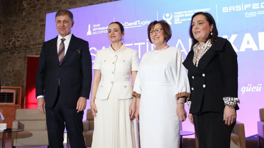 Tugay’dan Kadın Zirvesi mesajı: Toplumun yarısı zincirlenirse kalan yarısı yükselemez haberinin görseli