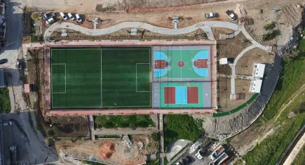 Bayraklı’da Ferdi Zeyrek Spor Kompleksi açılışa hazırlanıyor