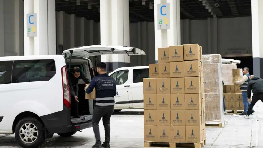 İzmir’de yüz binlerce haneye yardım haberinin görseli