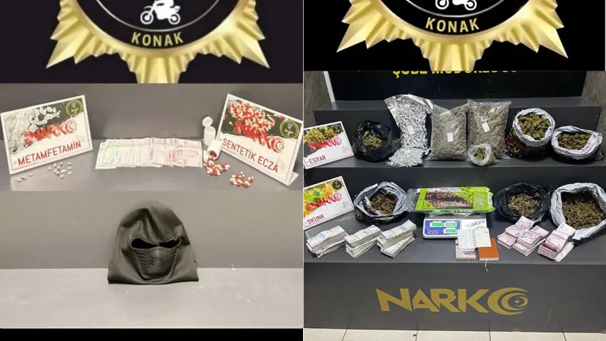 İzmir haber: Konak’ta narkotik operasyonu! 10 tutuklama haberinin görseli