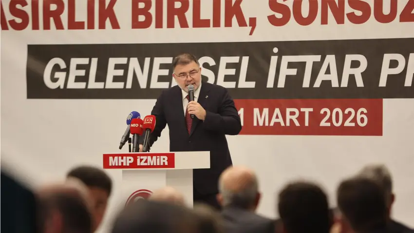 AK Parti İzmir İl Başkanı Saygılı, MHP iftarında konuştu: İzmir’in ve İzmirlinin hakkını savunacağız