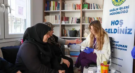 Buca’da Köşe Bucak Sağlık seferberliği başladı