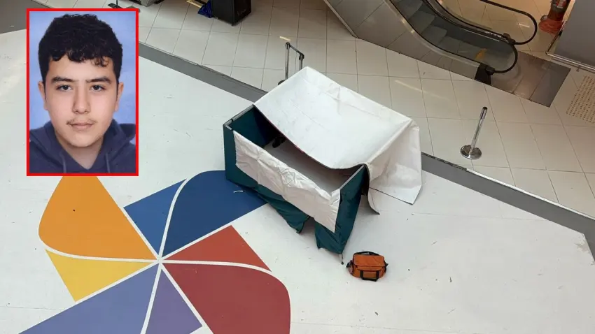 Bursa’da AVM’nin 4’üncü katından düşen genç hayatını kaybetti haberinin görseli