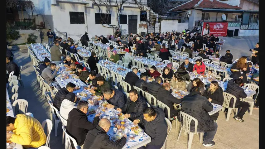 Sancaklı’da köy meydanında ramazan coşkusu haberinin görseli
