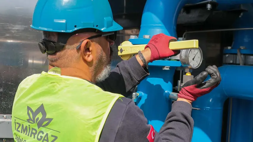 Aliağa’da doğalgaz ağı Aşağı Şehitkemal’e ulaştı haberinin görseli