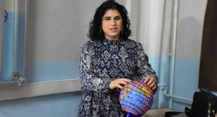 Görme engelli öğretmenden engelleri aşan proje