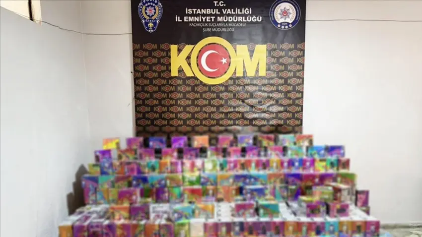 İstanbul’da kaçak elektronik sigara operasyonu: 1 kişi tutuklandı haberinin görseli