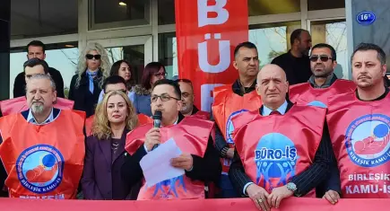 Büro-İş'ten İzmir Konak Nüfus Müdürlüğü'ne 'mobbing' tepkisi