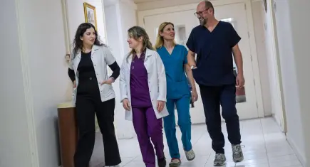 Doğdukları hastanede sağlıkçı oldular