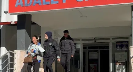 Konya’da bebeğin bezine uyuşturucu saklayan anne tutuklandı