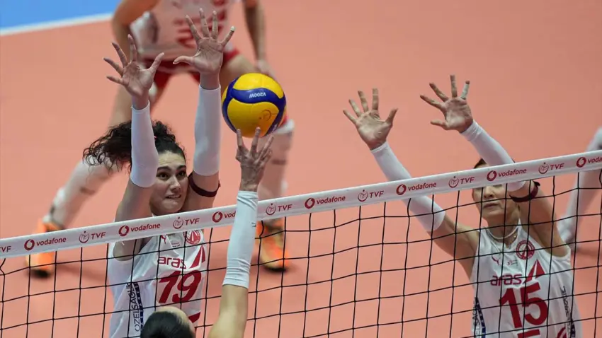 Aras Kargo sezonu galibiyetle kapattı: Bahçelievler’e set vermedi