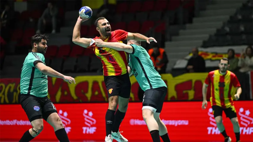 Göztepe Erkek Hentbol Takımı, Süper Lig'e yükseldi haberinin görseli