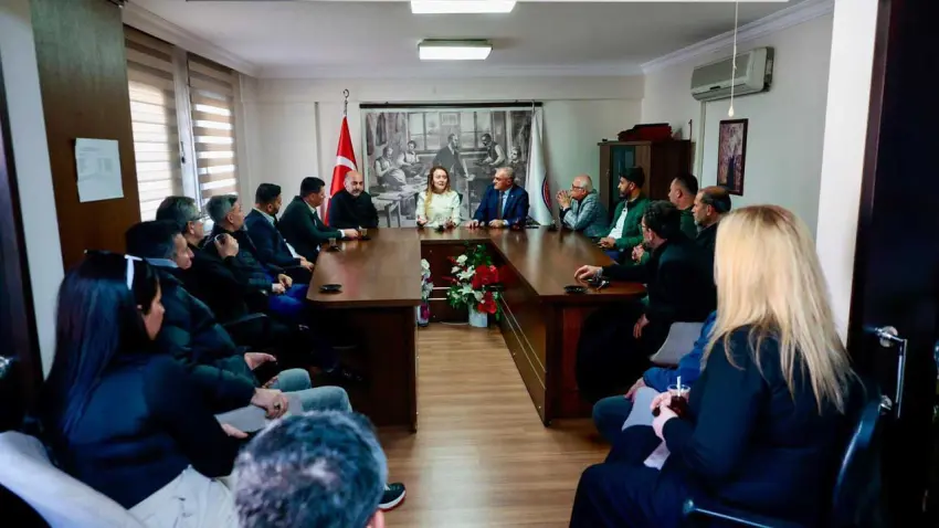 Konak’ta esnafla dayanışma vurgusu haberinin görseli