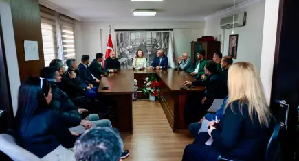 Konak’ta esnafla dayanışma vurgusu