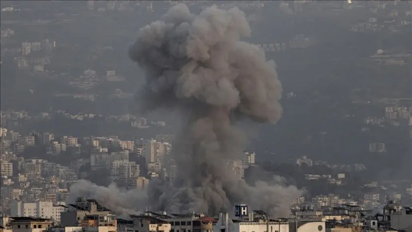 İsrail’den Lübnan’ın güneyine yoğun hava ve topçu saldırıları haberinin görseli