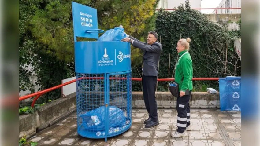 İzmir’de geri dönüşüm hamlesi sanayiye taşındı haberinin görseli