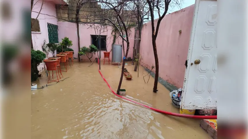 Mardin’de dereler taştı, evler ve tarlalar sular altında kaldı haberinin görseli