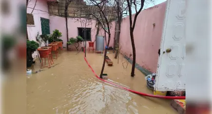 Mardin’de dereler taştı, evler ve tarlalar sular altında kaldı