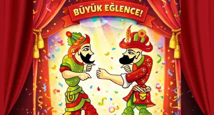 Maske Sanat Tiyatro’da Ramazan neşesi: Karagöz ile Hacivat sahnede