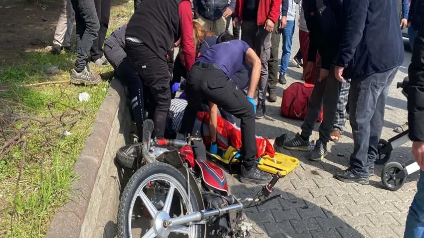 Nazilli’de motosikletler çarpıştı: 1’i ağır 3 yaralı haberinin görseli