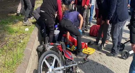 Nazilli’de motosikletler çarpıştı: 1’i ağır 3 yaralı