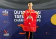 Aliağa’lı Taekwondocu Emirhan Okmar, Dutch Open’da gümüş madalya kazandı