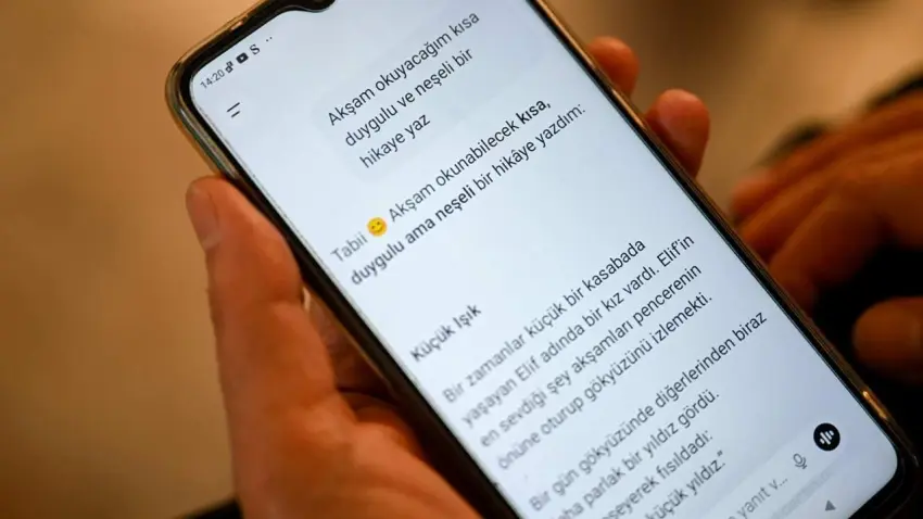 yapay zeka uygulaması