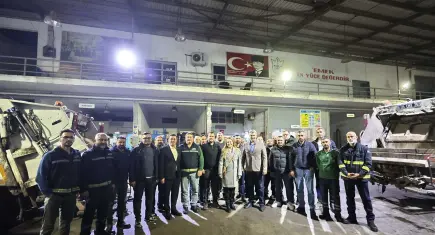 Başkan Mutlu, ulaşım emekçileriyle Kadir Gecesi iftarında buluştu