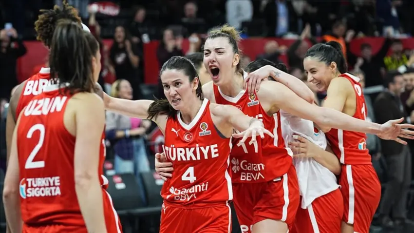 Potanın Perileri Berlin biletini kaptı! A Milli Kadın Basketbol Takımı Dünya Kupası’nda! haberinin görseli