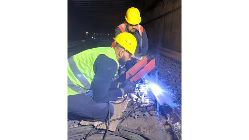 Metroda 4 günlük çalışma tamamlandı haberinin görseli