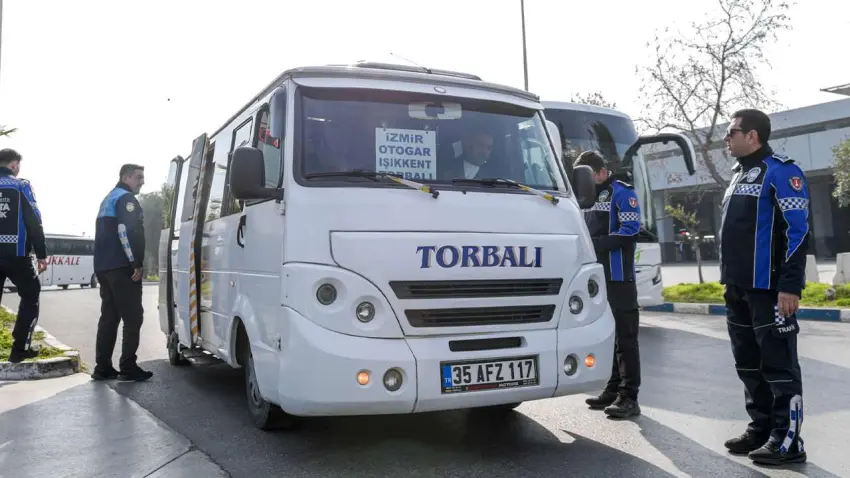 Ramazan Bayramı öncesi toplu taşıma araçlarına sıkı denetim haberinin görseli