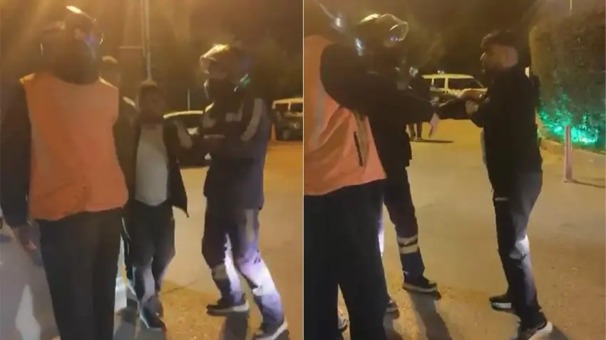 Tartıştığı kuryeyi darbedip, aracıyla ezen sürücü kaçtı haberinin görseli