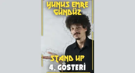 Yunus Emre Gündüz, 4. gösterisiyle Buca’da sahne alıyor