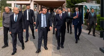 Adalet Bakan Yardımcısı Can Tuncay, İzmir Adliyesini ziyaret etti