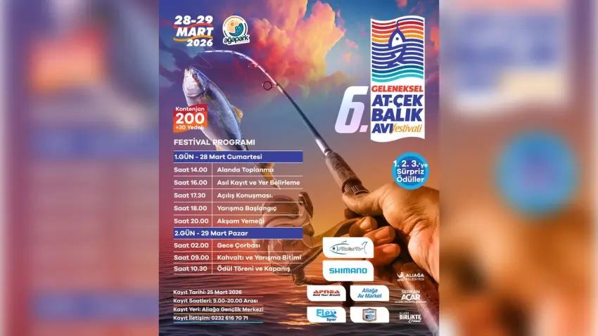 Aliağa’da 6. Geleneksel At-Çek Balık Avı Festivali başlıyor haberinin görseli