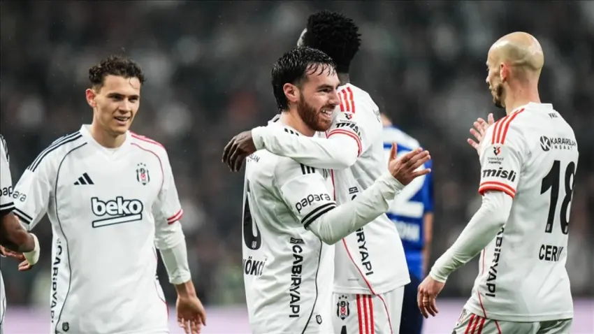 Beşiktaş’ta 5 maçlık hasret son buldu! Kartal milli araya 3 puanla girdi haberinin görseli