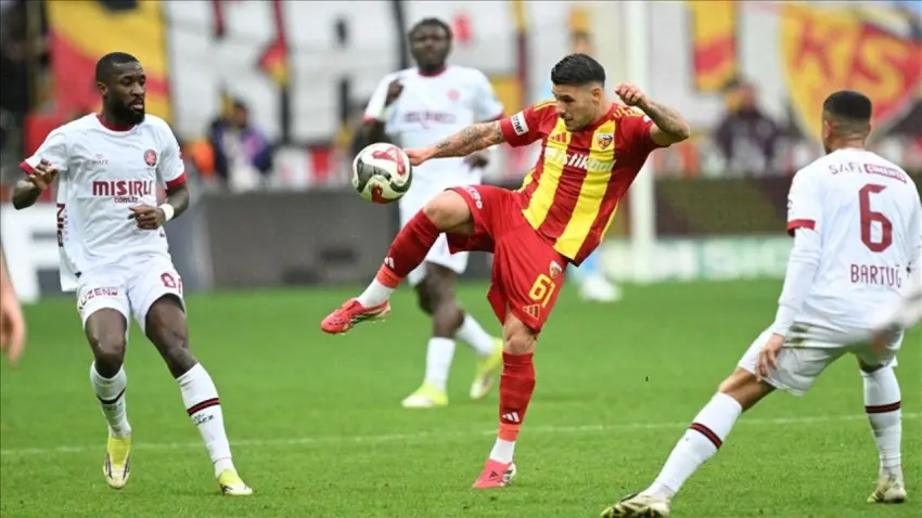 Kayserispor, Fatih Karagümrük'ü tek golle geçti 
