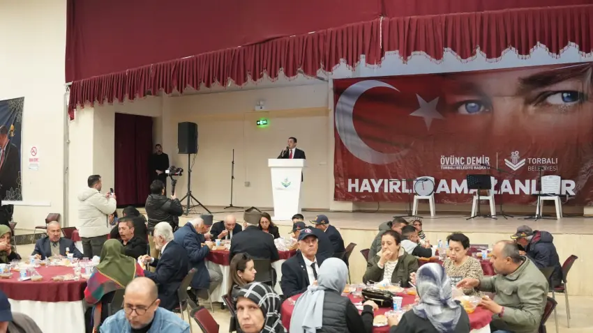 Torbalı’da şehit aileleri ve gaziler için anlamlı iftar haberinin görseli