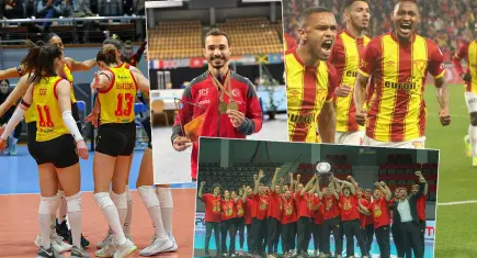 Göztepe her masada var: Tüm branşlarda yıldızı parladı