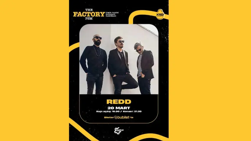 Rock severler dikkat: Redd, bugün İzmir’de sahneye çıkıyor haberinin görseli