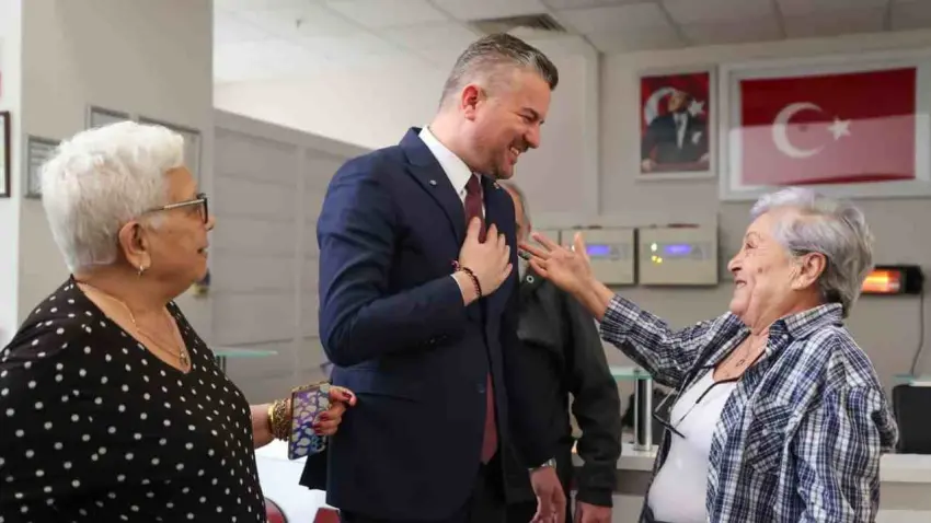 Başkan Görkem Duman’dan anlamlı bayram buluşması haberinin görseli