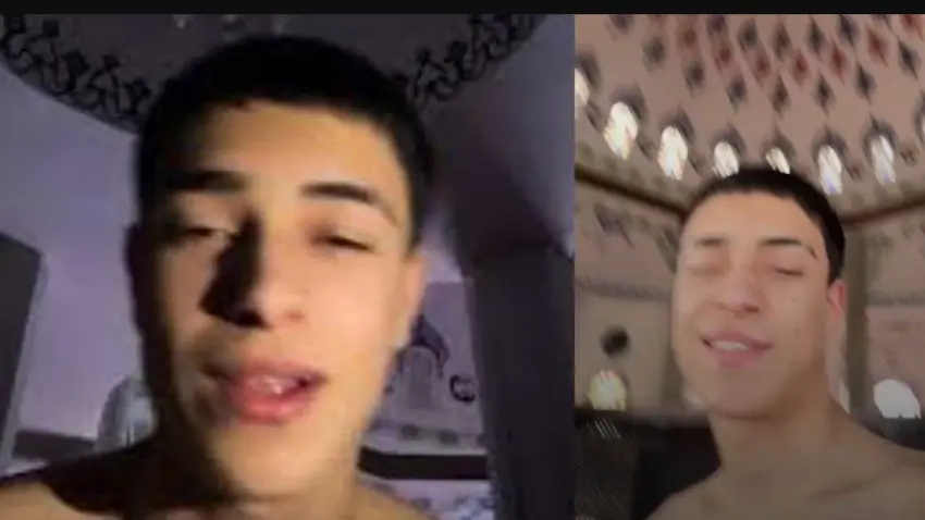 Bursa’da camide yarı çıplak, küfürlü video çeken kişi gözaltına alındı haberinin görseli