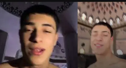 Bursa’da camide yarı çıplak, küfürlü video çeken kişi gözaltına alındı