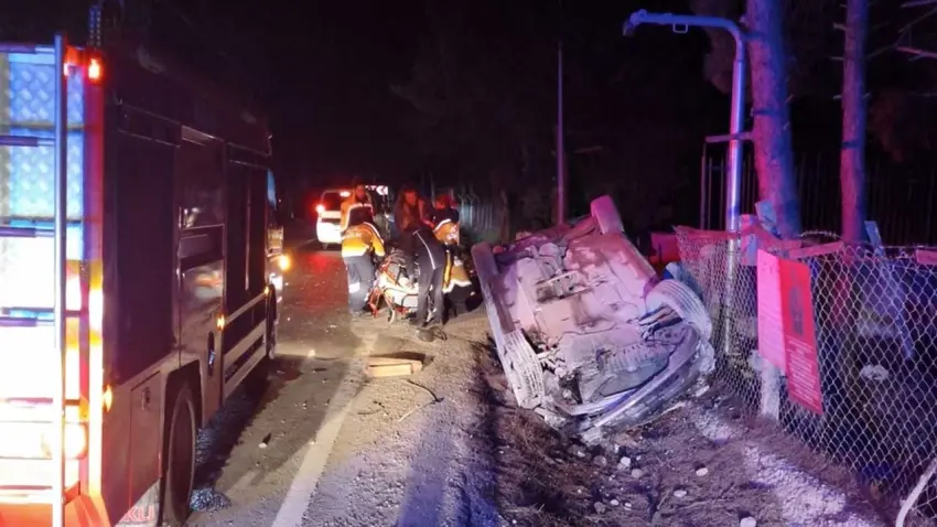 Keşan’da feci kaza: 5 genç yaralandı haberinin görseli