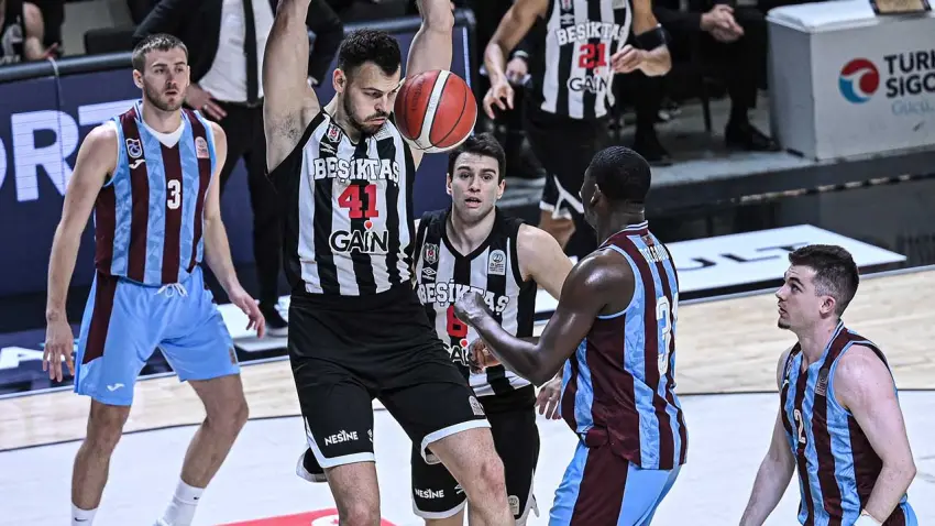 Beşiktaş GAİN dolu dizgin: Trabzonspor’u 86-80 mağlup etti