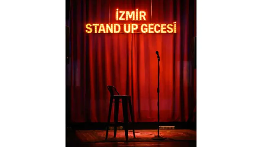 İzmir’de stand up gecesi: Türkiye’nin komedyenleri aynı sahnede haberinin görseli