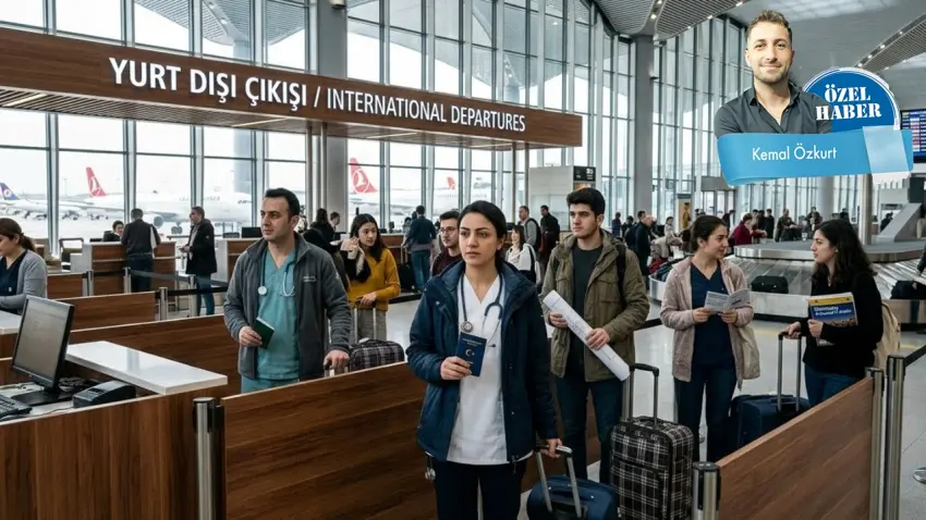 Nitelikli iş gücü göçü 3 yılda 6 kat arttı haberinin görseli